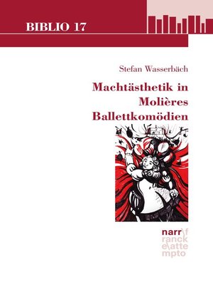 cover image of Machtästhetik in Molières Ballettkomödien